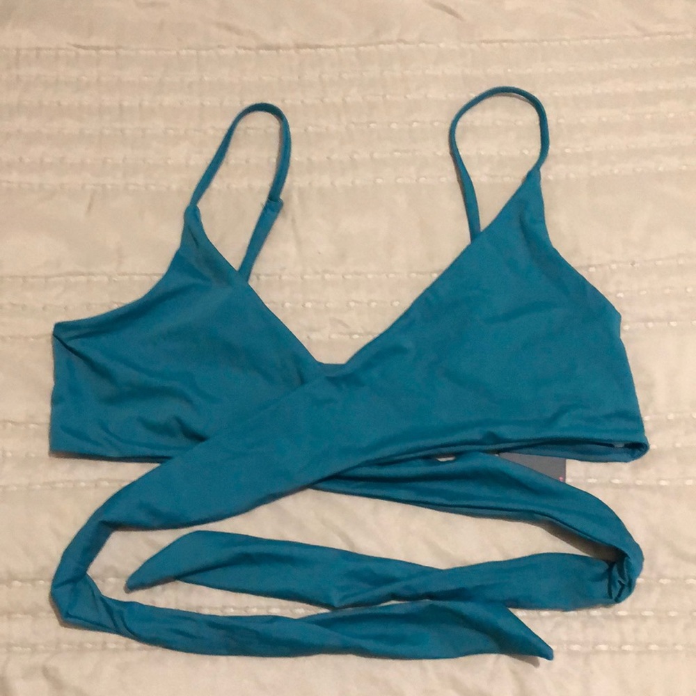 Shekini swim wrap top
